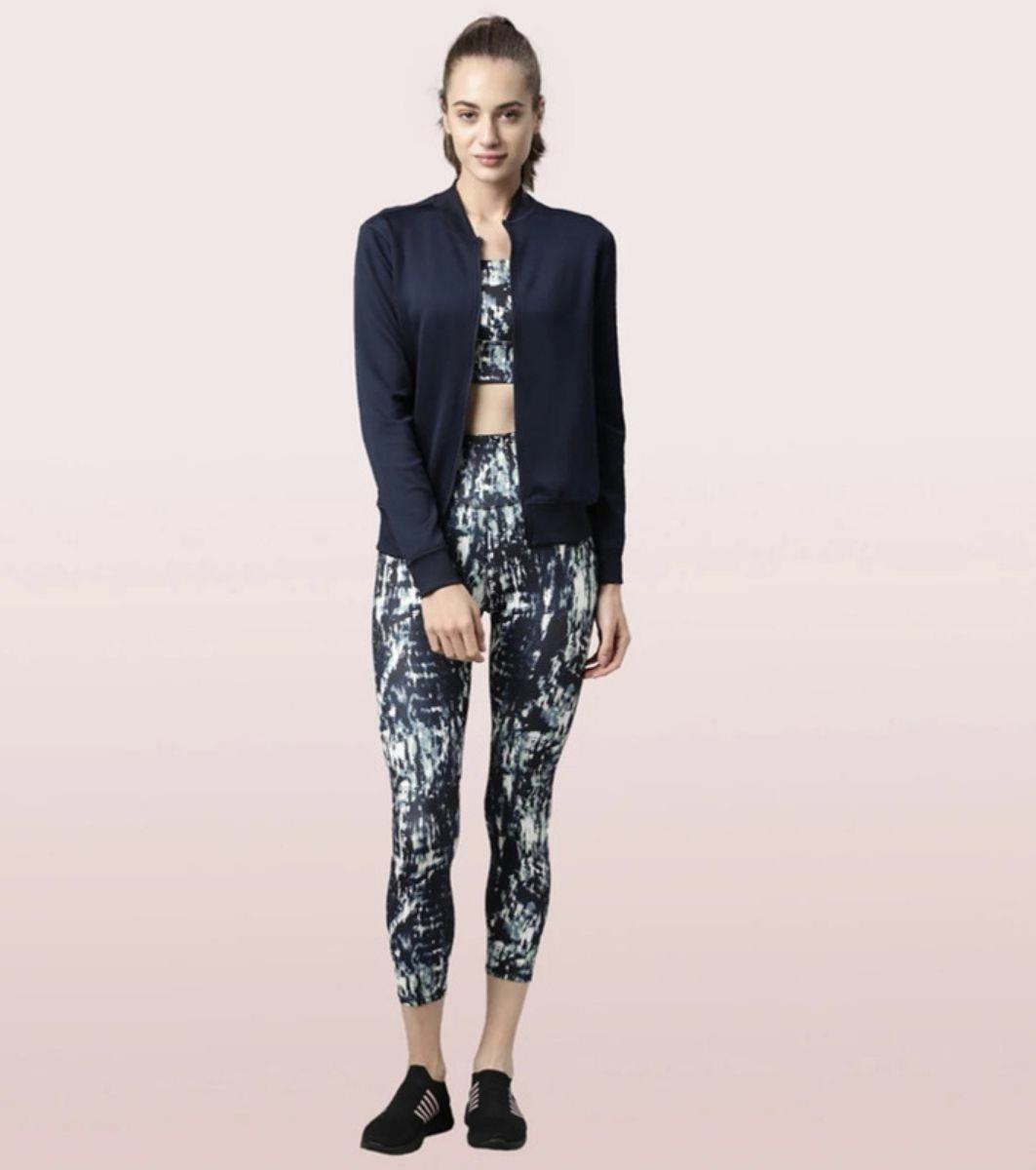 ENAMORE LADIES BOMBER JACKET DRY FIT JACKET WITH ZIPPER POCKETS JECKET