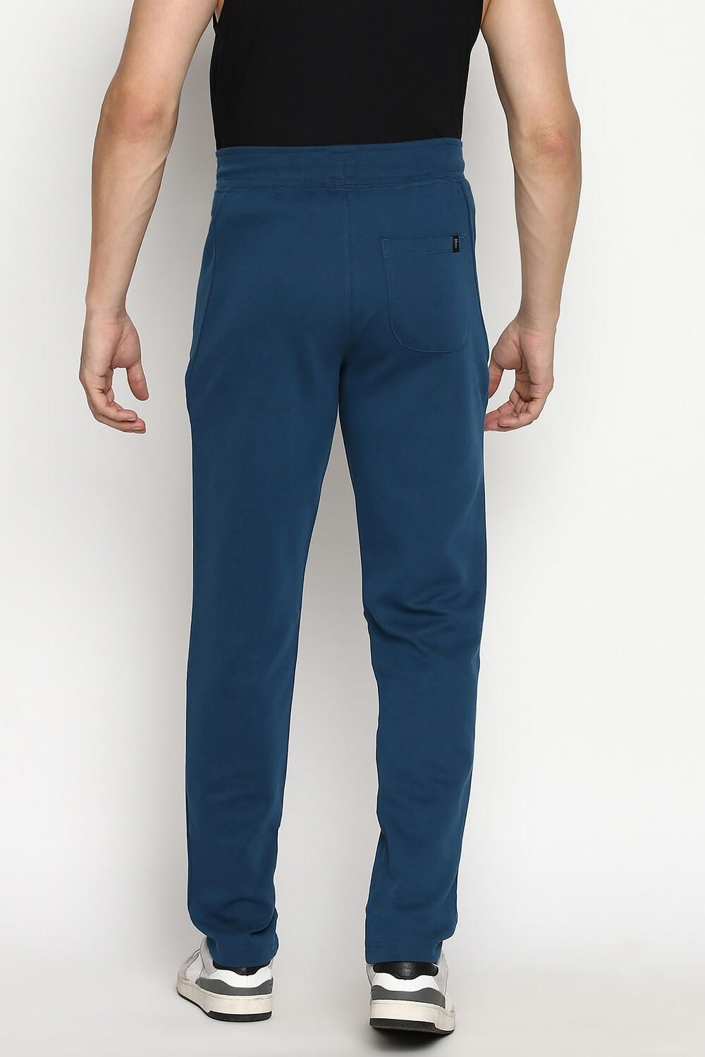 Van Heusen Men's Regular Fit Mid Rise Athleisure Smart Tech Trackpants - Easy Stain Release, Anti Stat, Ultra Soft