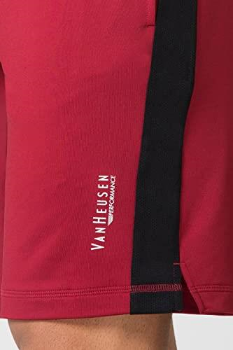 Van Heusen Men Active Sports Swift Dry Knit Shorts - High Stretch, Mesh Panel