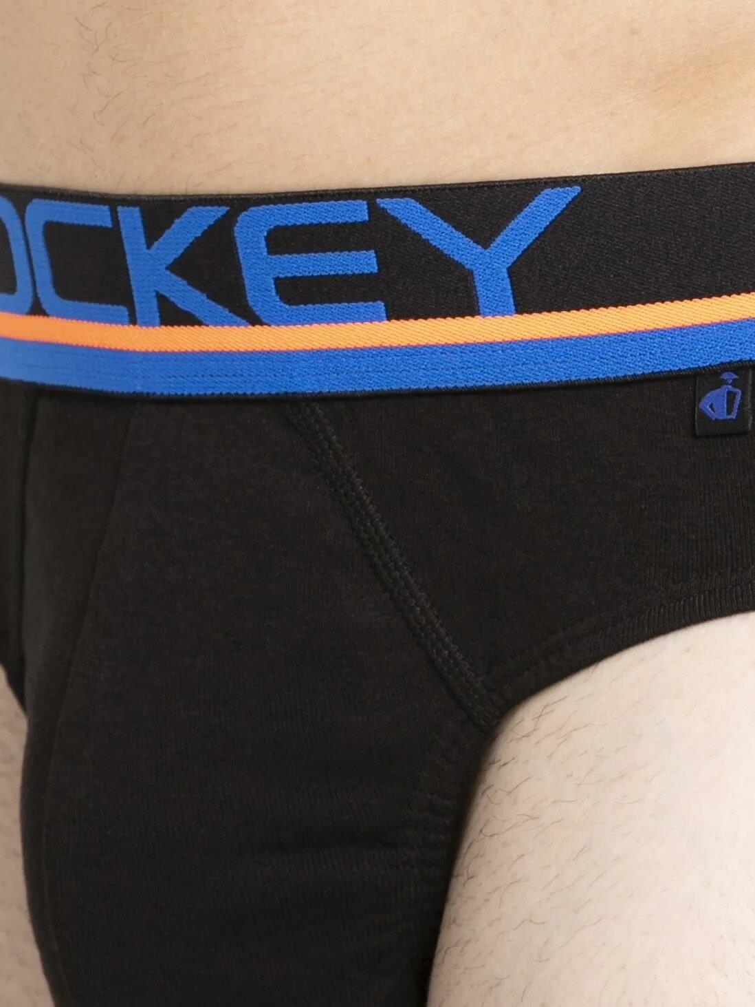 Jockey FP02 Men's Super Combed Cotton Rib Solid Brief with Ultrasoft Waistband