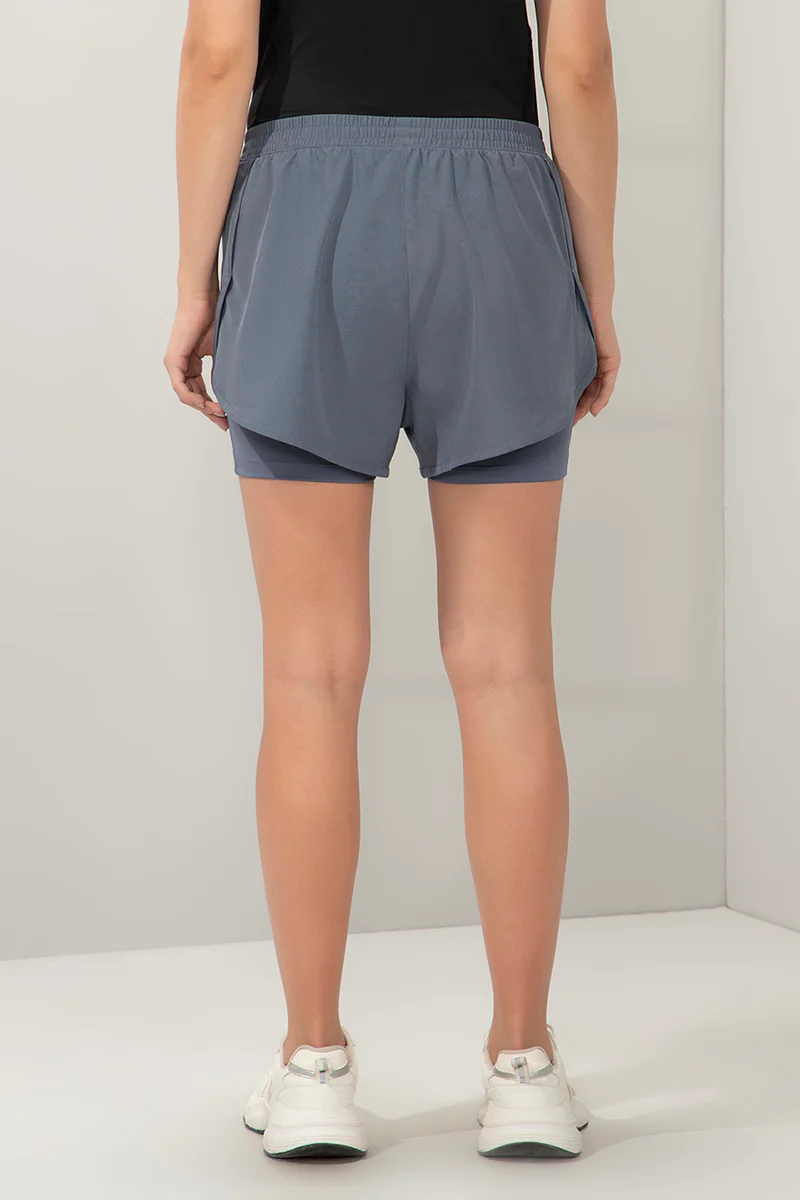 AMANTE WOMAN ACTIVE SHORTS HIGH RISE SHORTS