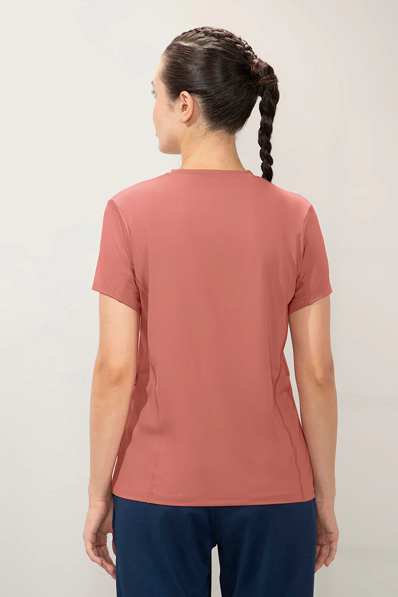 AMANTE Flaunt Short Sleeve Round Neck T-Shirt