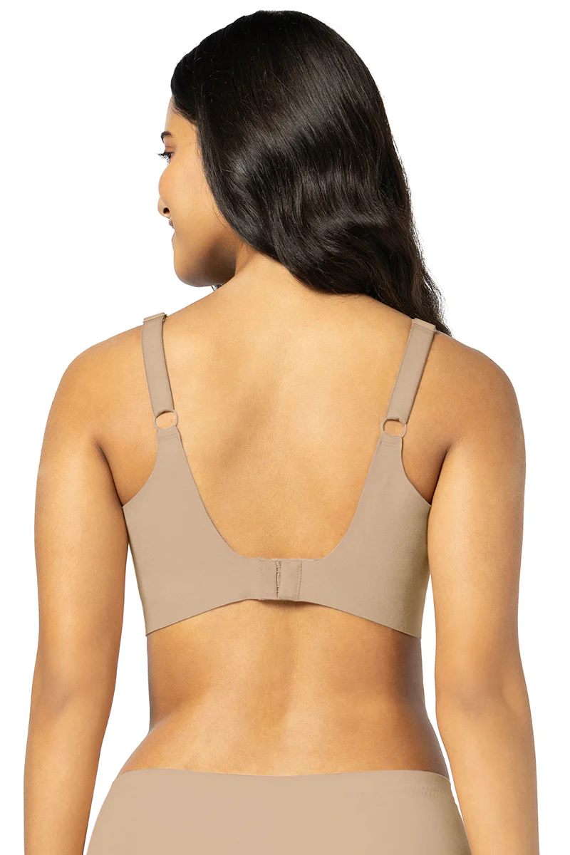Amante  Invisi Breathe Non-Padded Non-Wired Cotton Bra