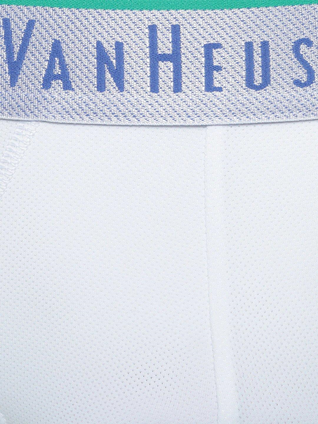 Van Heusen Men Briefs - Nylon Spandex - Swift Dry, Elasticized Waistband, Label Free