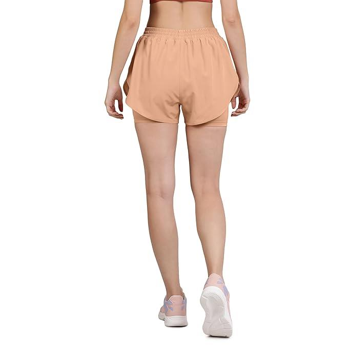 AMANTE WOMAN ACTIVE SHORTS HIGH RISE SHORTS