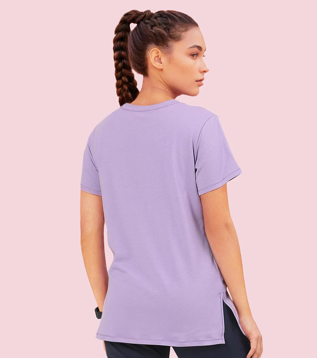 ENAMORE LADIES R-NECK SHORTS SLEEVE T-SHIRT