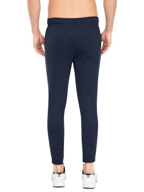 Jockey Men's Super Combed Cotton Rich Slim Fit Mid Rise Active Wear Joggers with Side Pockets