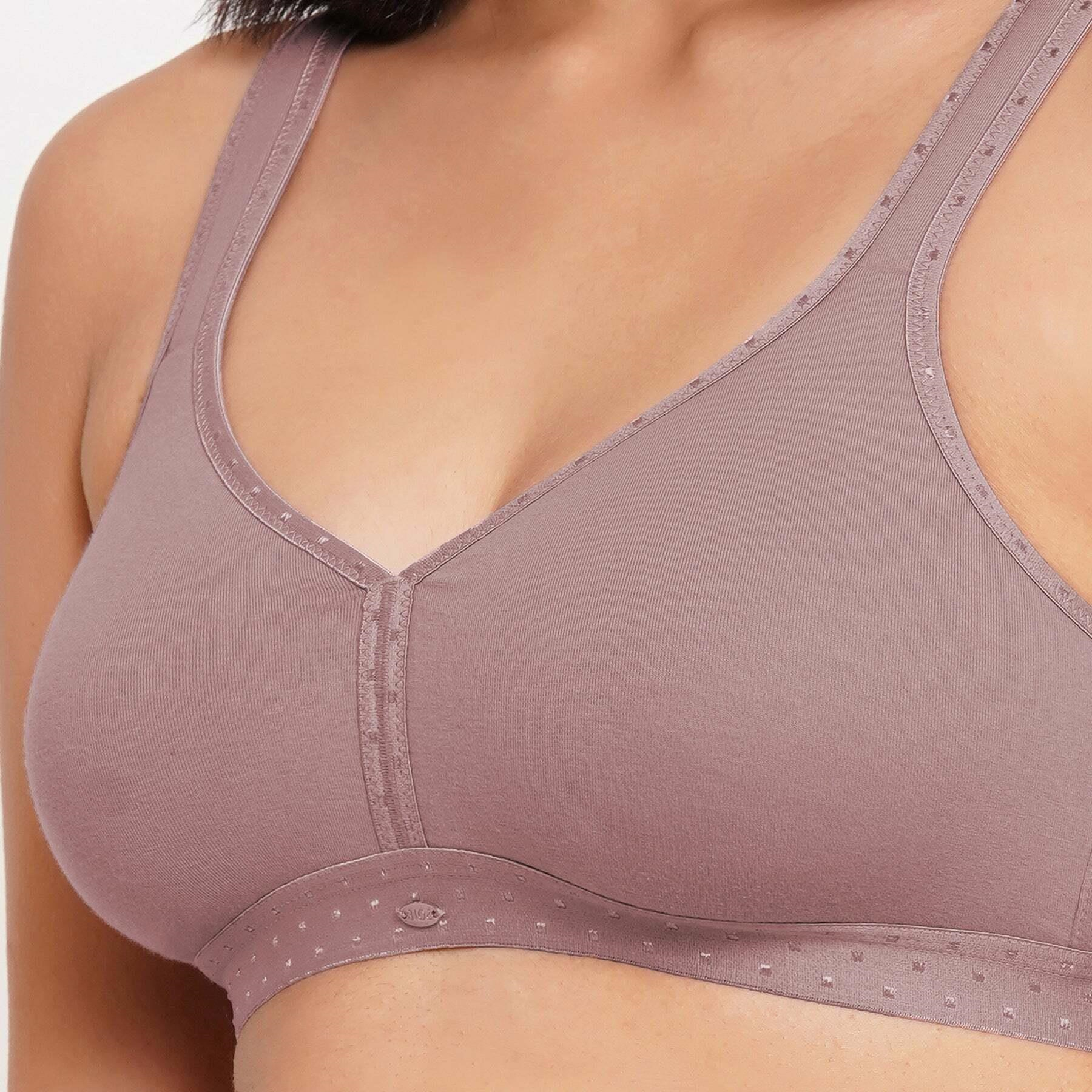 Full coverage Non padded Non wired Bra