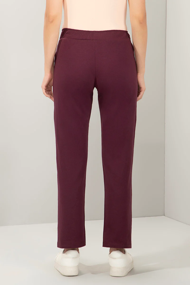 AMANTE LADIES TRACK PANT RELEXED FIT FULL LENGTH TRACK PANT