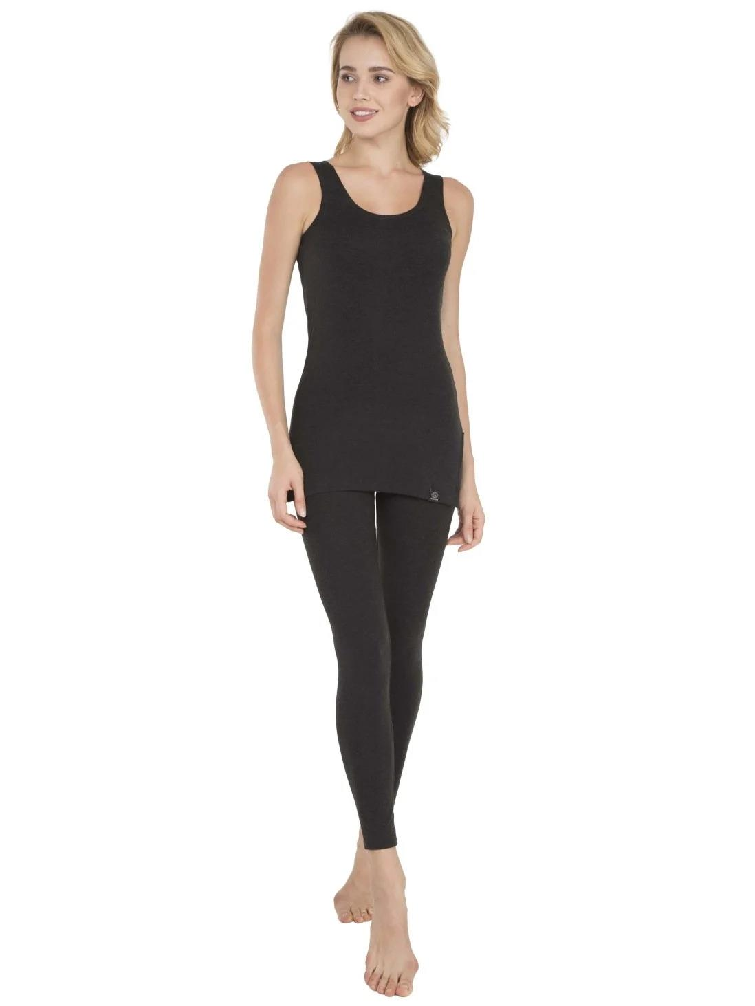 Jockey Women Super Combed Cotton Rich Skinny Fit High Rise Thermal Leggings