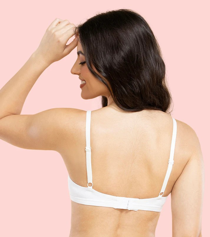 Enamor Women's Everyday Cotton Minimizer Bra - Non-Wired, Padded, Full Coverage, Intellifresh and Antimicrobial