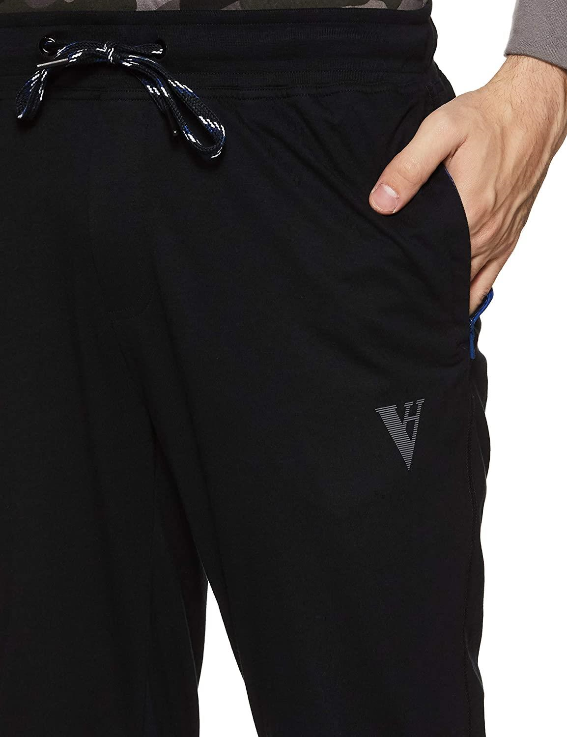 Van Heusen Men Athleisure Smart Tech Regular Fit Track pants - Easy Stain Release, Anti Stat, Ultra Soft