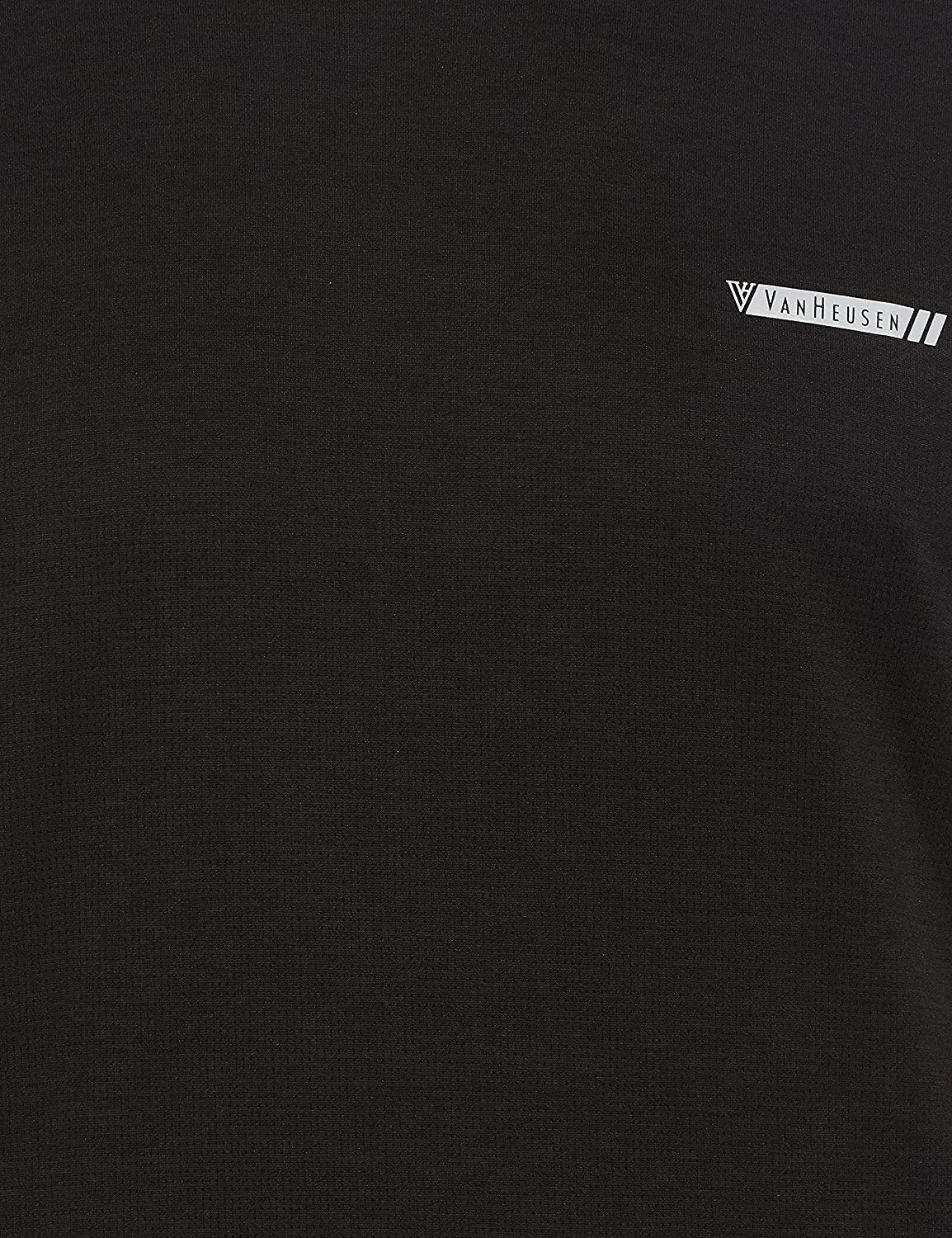 Van Heusen Men's Dry Fit Round Neck T-Shirt