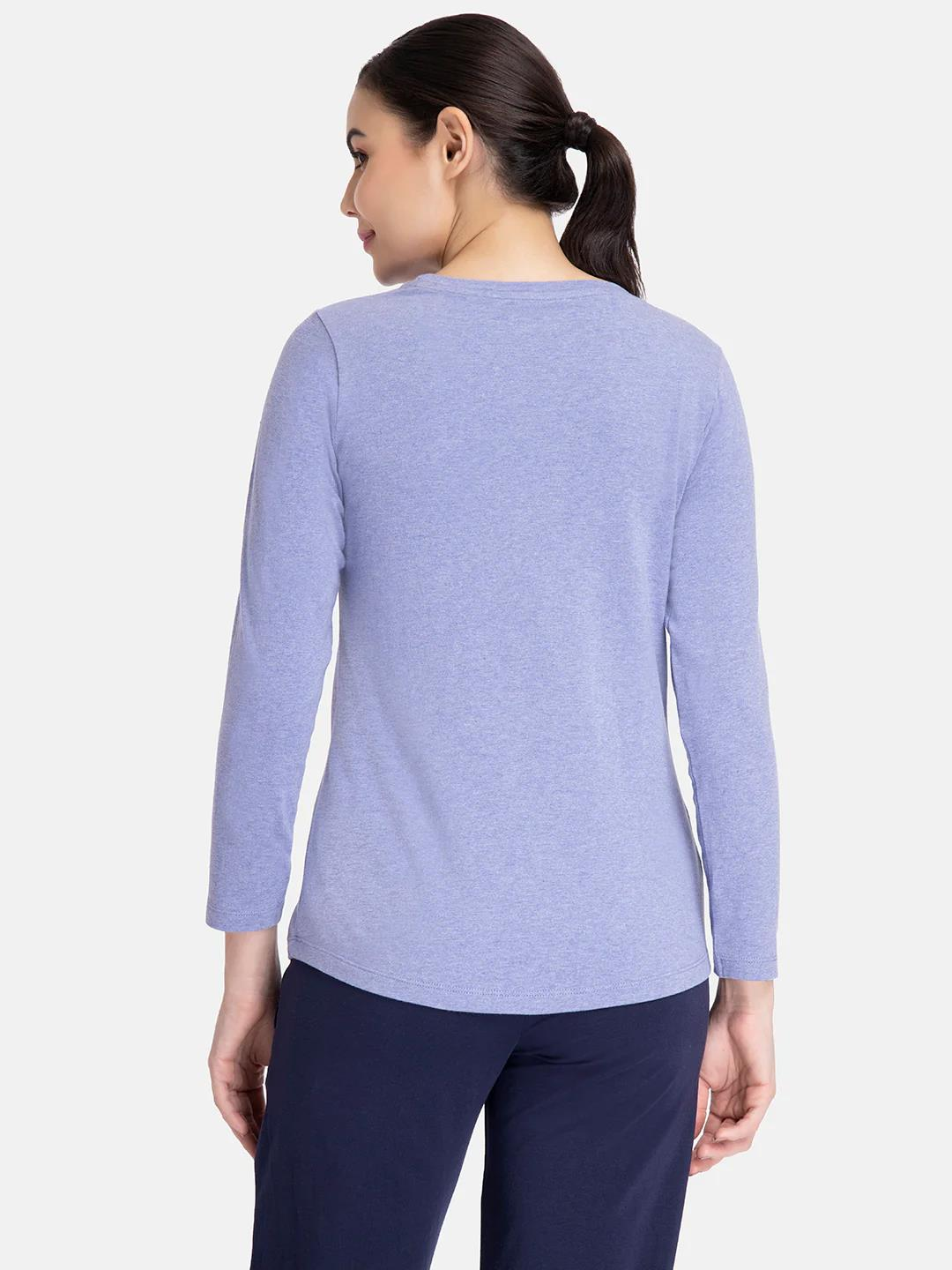 AMANTE Long Sleeve Round Neck T-Shirt