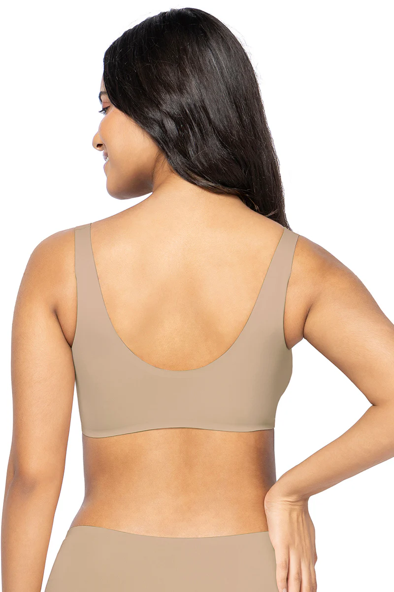 Amante Solid Padded Full Cup Wire Free T-Shirt Bra