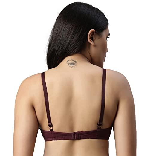 Enamor  Perfect Coverage Cotton Plus Size T-Shirt Bra for Women- Padded and Wirefree
