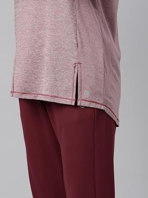 Enamor Womens Athleisure Dry Fit with Antimicrobial & Sweat Wicking Crew Neck Short Sleeve Breathe Active Wear T-Shirt