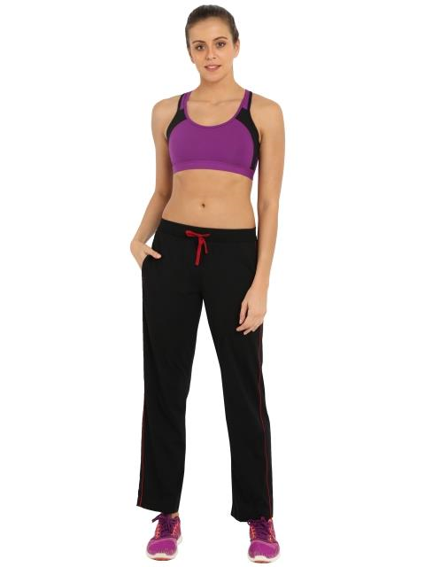 Jockey 1380 Women Super Combed Cotton Active Bra | Wirefree | Padded | Racer Back Styling |