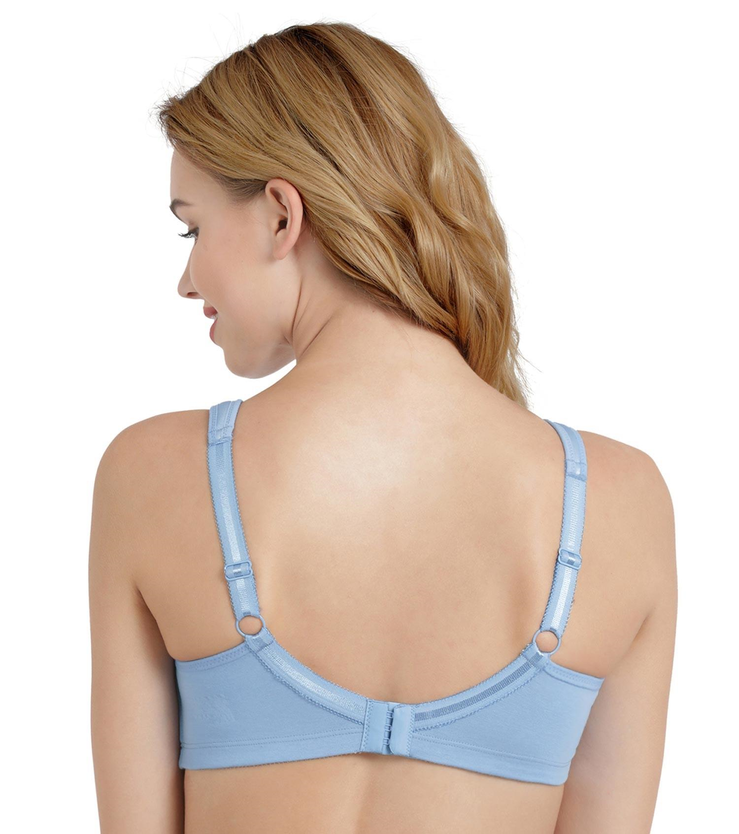 Enamor Full Support Super Lift Women's Cotton Everyday Minimizer Bra - Non Padded, Wirefree, Full Coverage