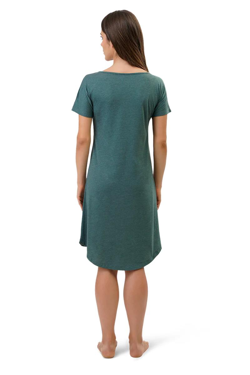 AMANTE Long T-shirt Cotton Blend Sleep Dress