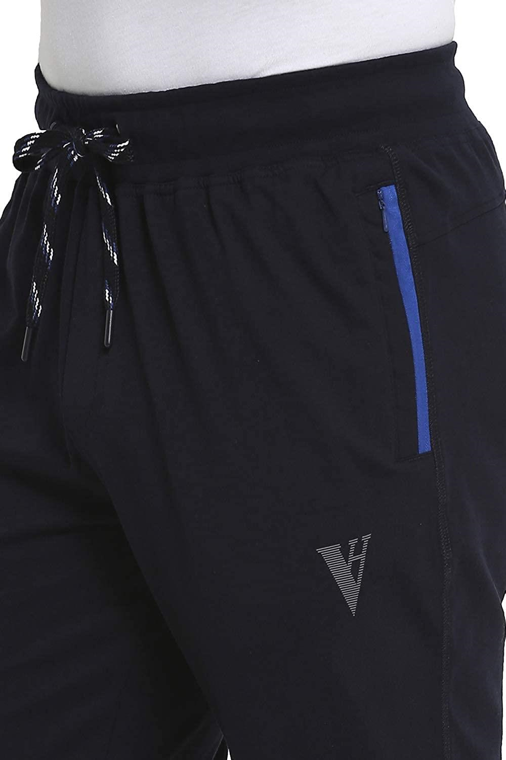 Van Heusen Men Athleisure Smart Tech Regular Fit Track pants - Easy Stain Release, Anti Stat, Ultra Soft