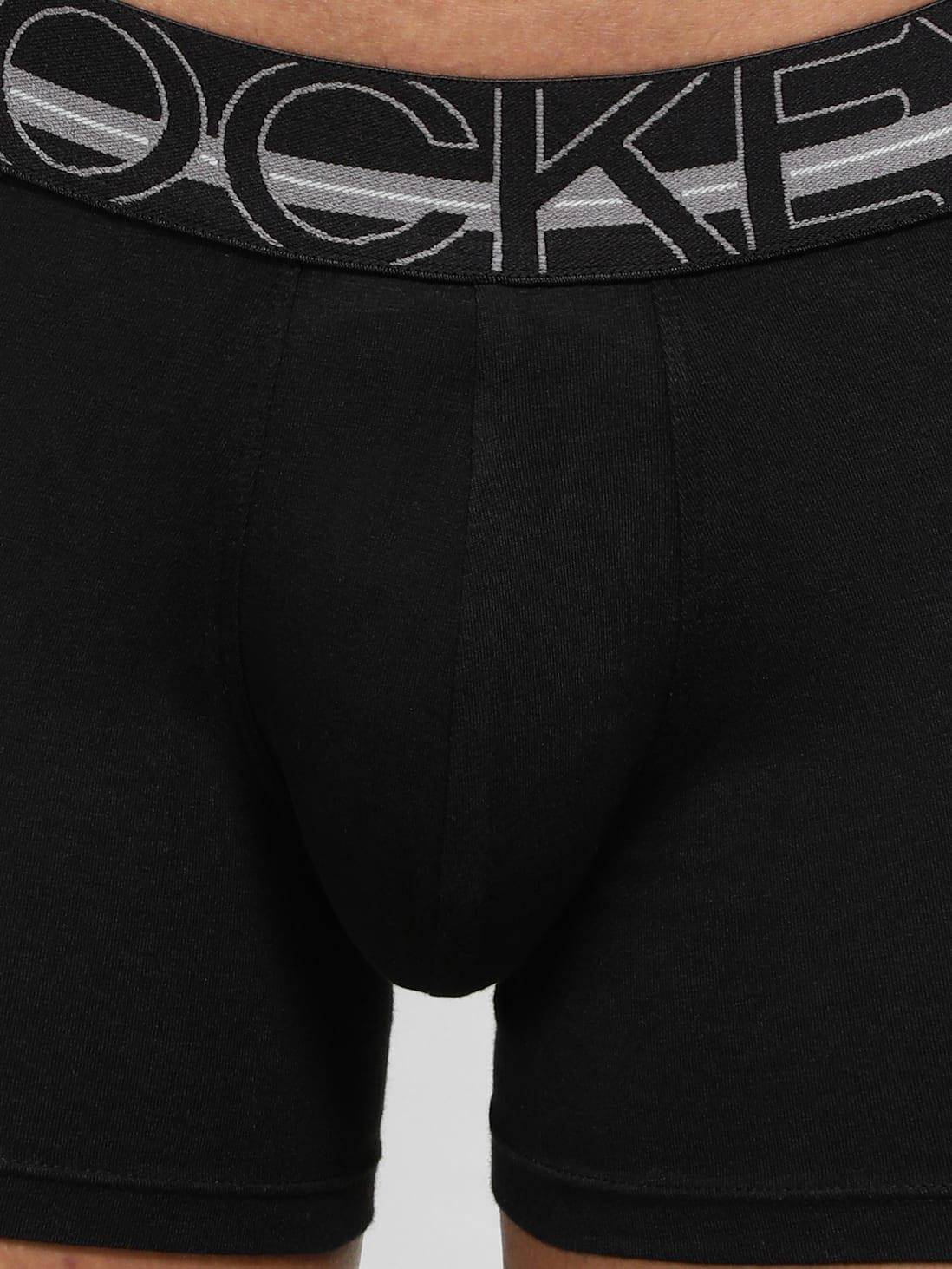 Jockey US21 Men's Super Combed Cotton Elastane Stretch Solid Trunk with Ultrasoft Waistband