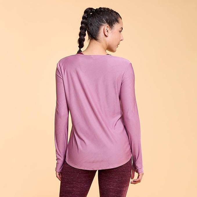 ENAMORE WOMEN T-SHIRT THUMBHOLE SLEEVES