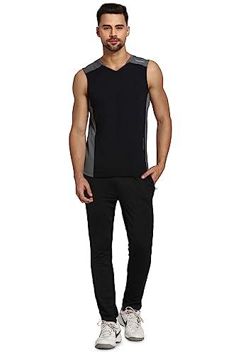 Van Heusen Men Engineered Vest - Polyester Spandex - Swift Dry, High Stretch, Mesh Ventilated