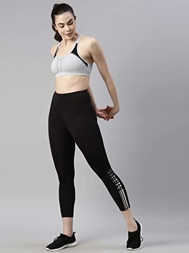 Enamor Medium Impact, Side Panel Shaping, Racer Back Women's Cotton Sports Bra - Padding with Removable Cups, Wirefree, High Coverage