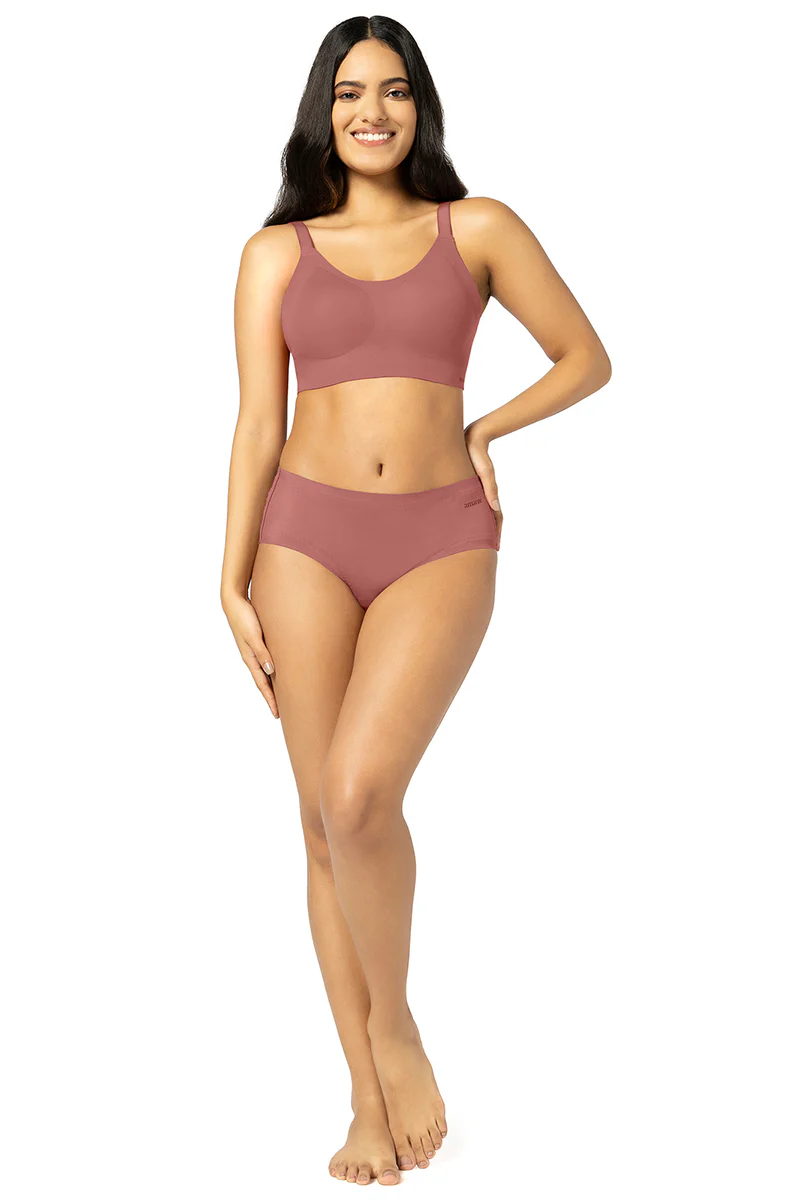 Amante  Invisi Breathe Non-Padded Non-Wired Cotton Bra