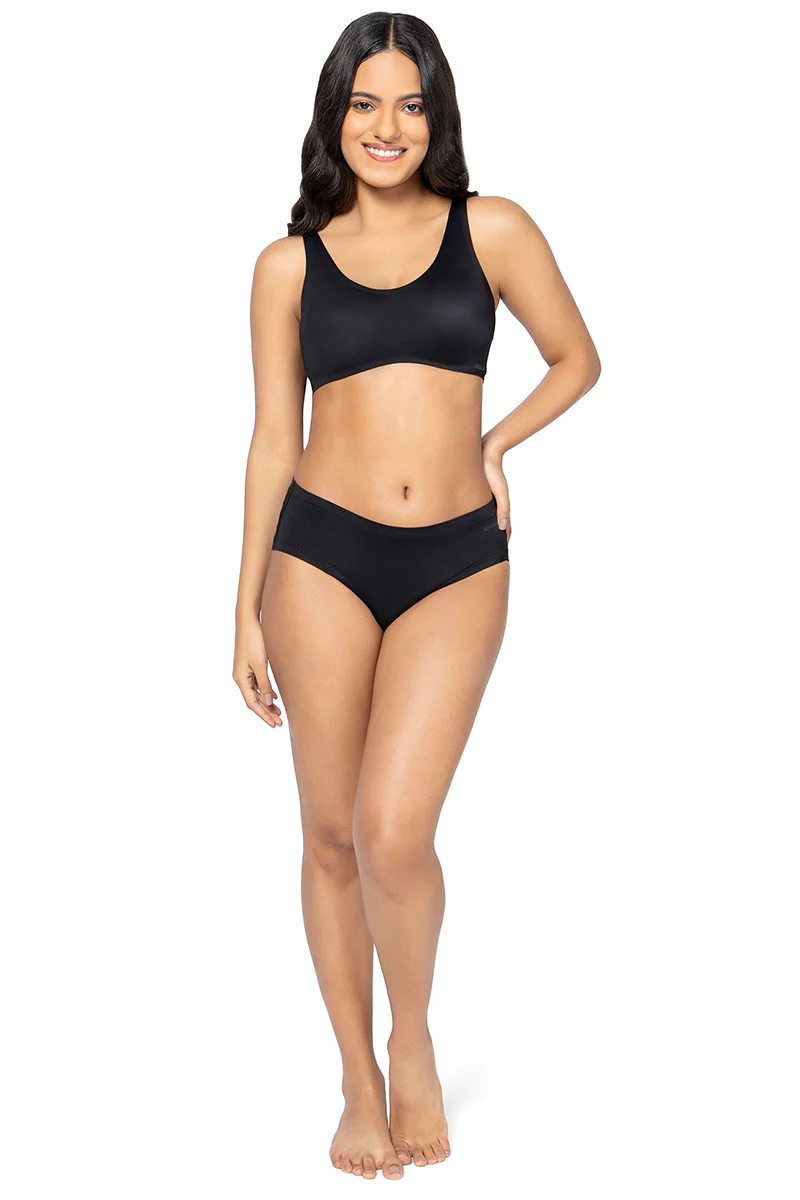 Amante Solid Padded Full Cup Wire Free T-Shirt Bra