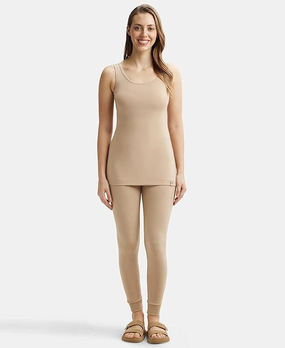 Jockey Women  Microfiber Elastane Stretch Tank Top  Thermal