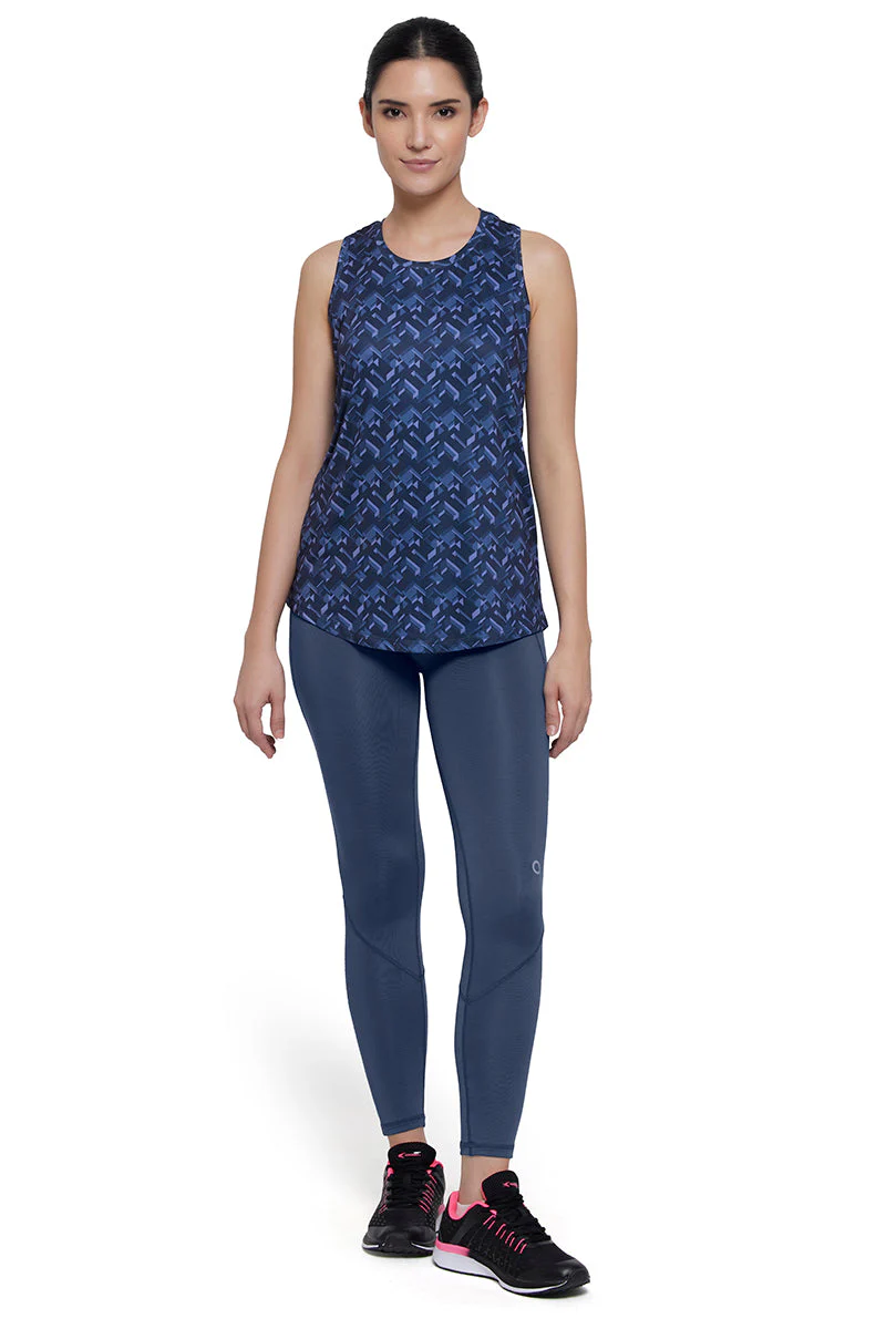 AMANTE WOMEN SPORT TIGTH 7/8 LENGTH 4 WAY STRETCH SPORT TRACK