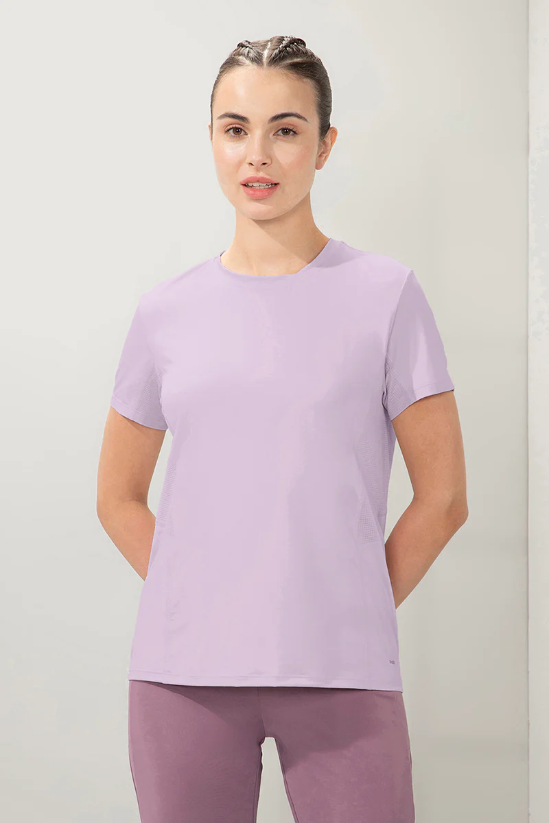 AMANTE Flaunt Short Sleeve Round Neck T-Shirt