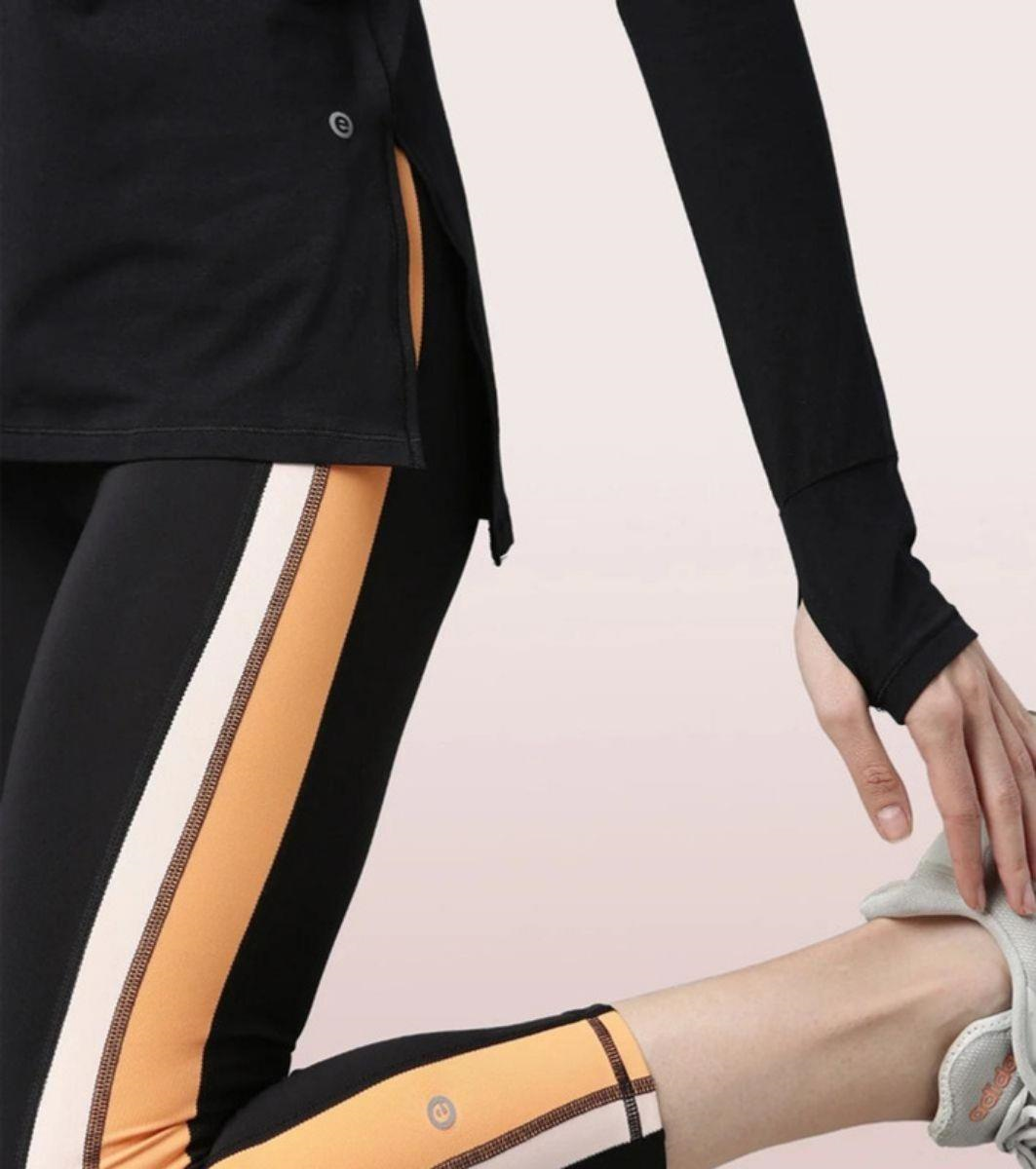 ENAMORE LADIES HOODED MASK TEE|DRY FIT COTTON TEE WITH HOODY & MASK