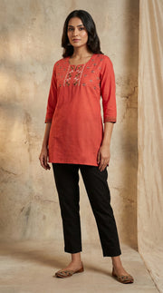 Elegant Everyday Wear Short Kurti