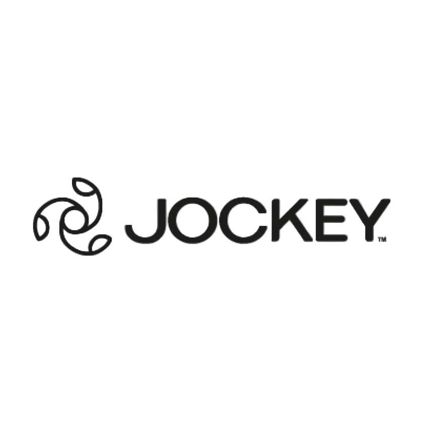 Jockey logo on a transparent background
