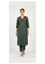 Designer Long Kurti Pant Set