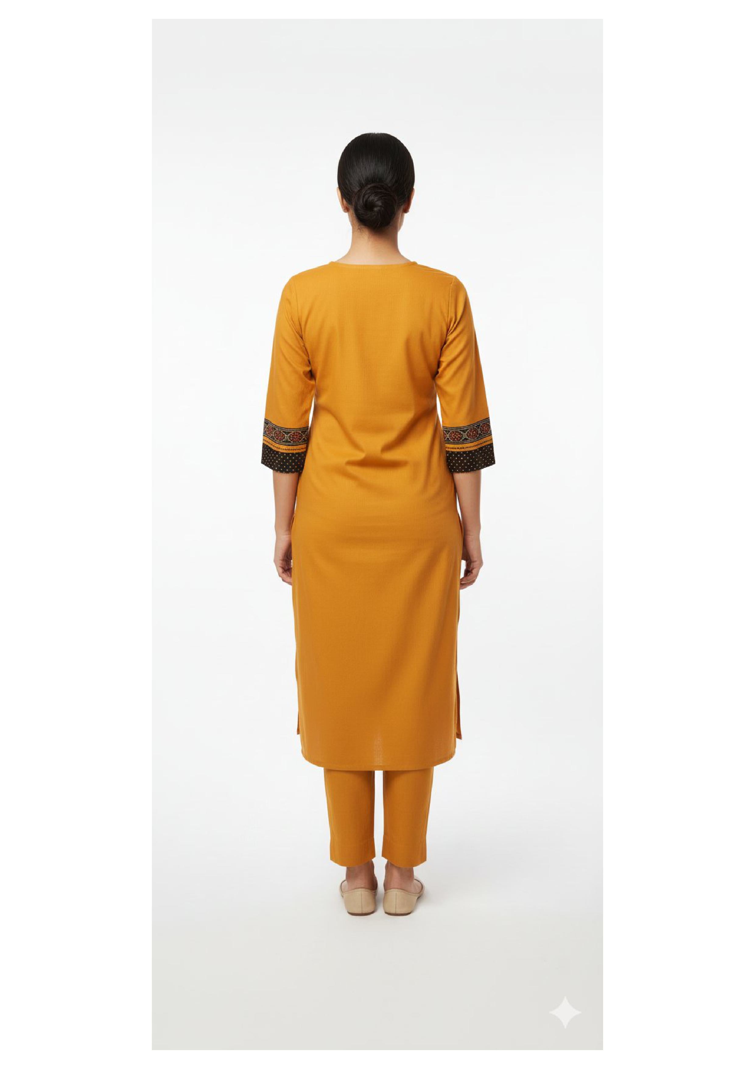 Designer Long Kurti Pant Set