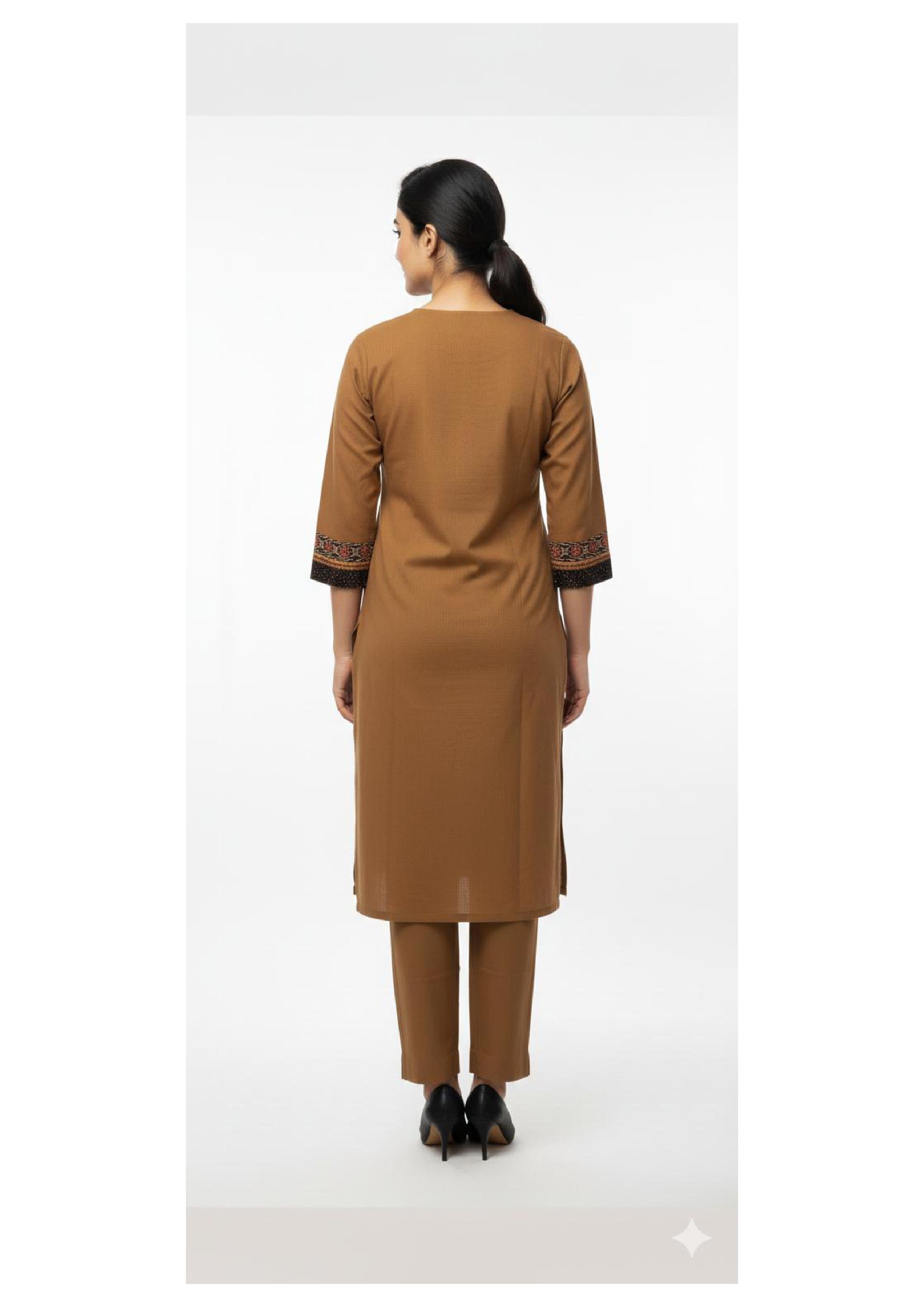 Designer Long Kurti Pant Set