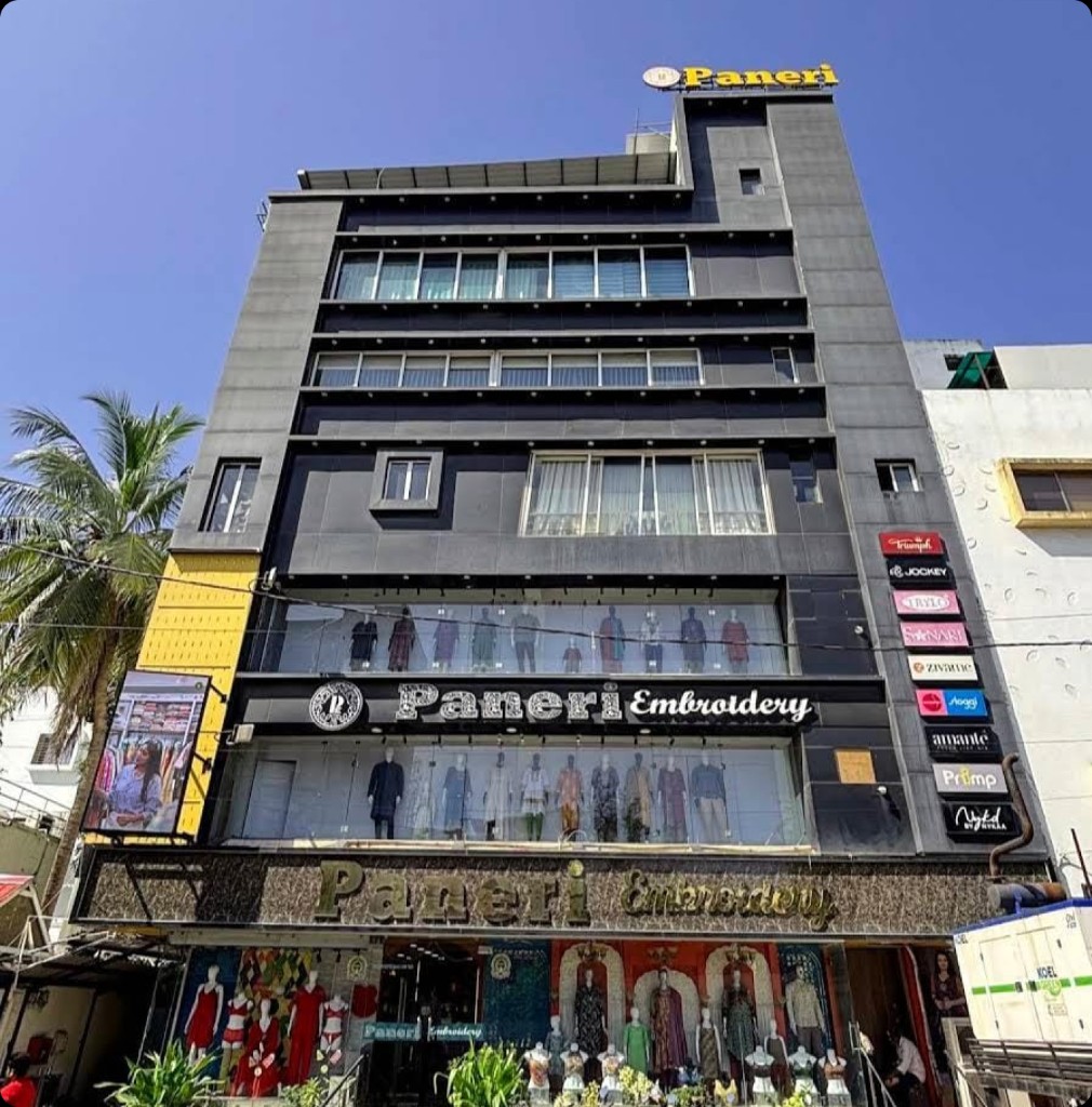 Paneri Embroidery retail storefront